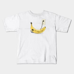 Electric banana Kids T-Shirt